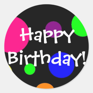Adesivo Feliz aniversario!