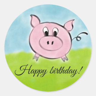 Adesivo Feliz aniversário