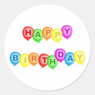 Adesivo Feliz aniversario