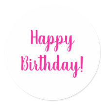 Feliz aniversário, Aniversário Branco Rosa Quente