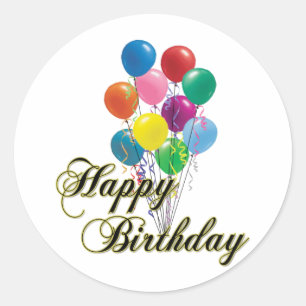 Adesivo Feliz aniversario - D4