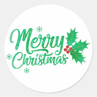 Adesivo feliz aniversário da linha verde