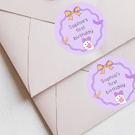 Adesivo Feliz Aniversário do Halloween