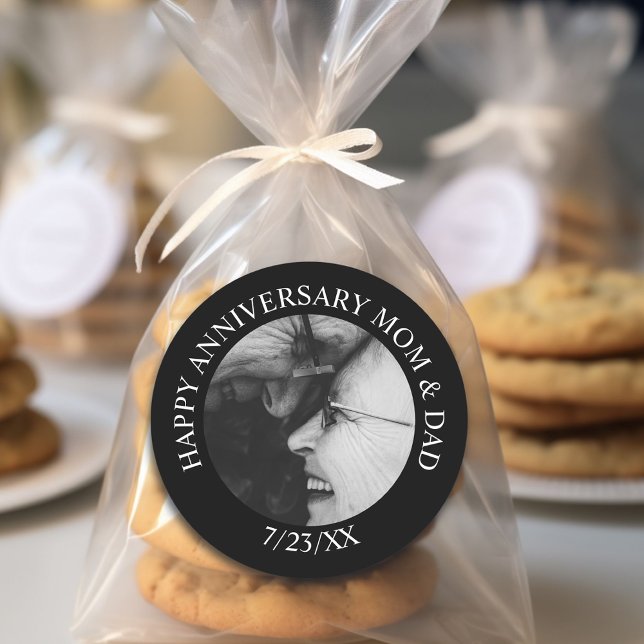 Adesivo Feliz Aniversário Personalizado (Criador carregado)