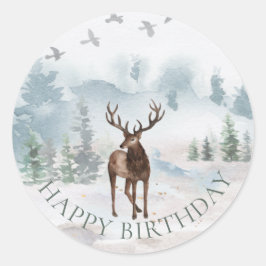 Adesivo Feliz Aniversário, Vedante Florestal Florestal