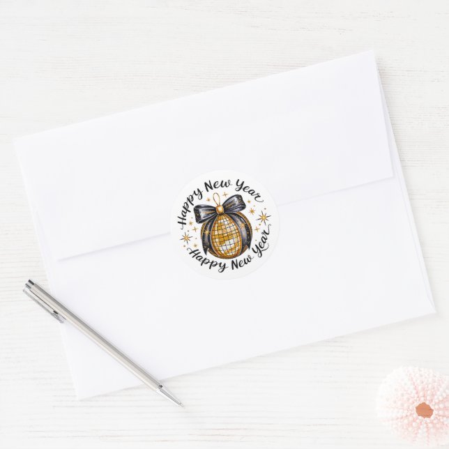 Adesivo Feliz Ano Novo  (Envelope)