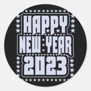Adesivo Feliz ano novo 2023 146