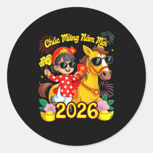 Adesivo Feliz Ano Novo Ano Novo Lunar Vietnamita Tet 20