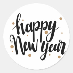 Adesivo Feliz Ano Novo Design