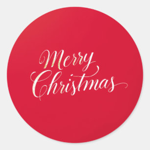 Adesivo Feliz Ano Novo Merry Christmas Temporada de Feriad
