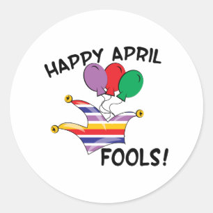 Adesivo Feliz April Fools