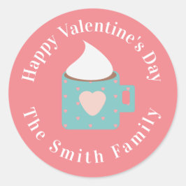 Adesivo Feliz Aterro do Dia dos Namorados Chocolate