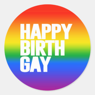 Adesivo Feliz Birthgay