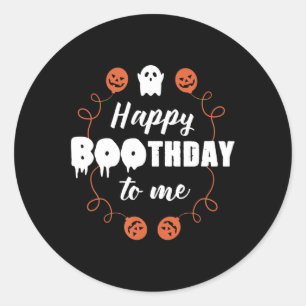 Adesivo Feliz Boothday Para Mim Divertido Aniversário Do D