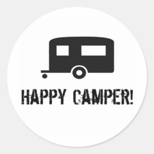 Adesivo Feliz Camper!