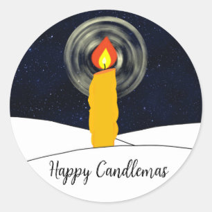 Adesivo Feliz Candlemas