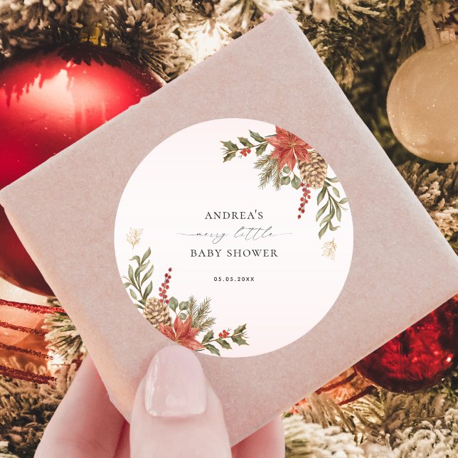 Adesivo Feliz, Chá de fraldas rosa, vermelho e Dourado Nat (Criador carregado)