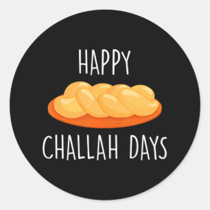 Adesivo Feliz Challah Days Hanukkah