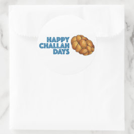 Adesivo Feliz Challah Days Hanukkah Chanukah