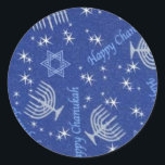 Adesivo feliz chanuka<br><div class="desc">adesivo</div>