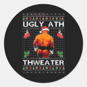 Adesivo Feliz Chrithmith Kith My Ath Bumbum Viral Fight Me