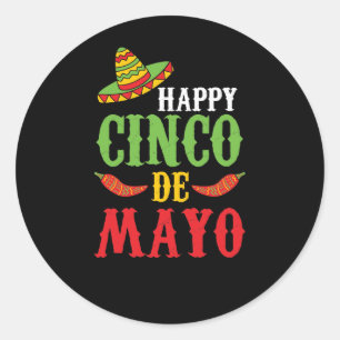 Adesivo Feliz Cinco de Mayo