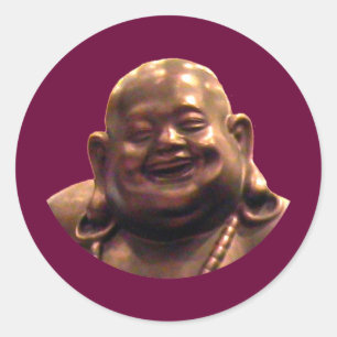 Adesivo Feliz Círculo Buda Shangai 2002 O MUSEU Zazzl