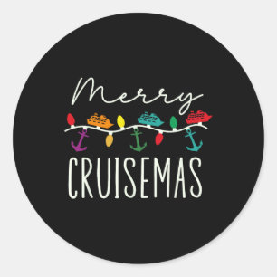 Adesivo Feliz Cruisemas Cruzam Natal Natal Pijamas Holi