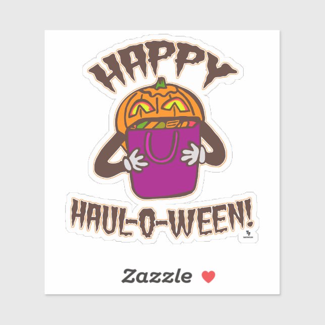 Adesivo Feliz desenho do Halloween de Haul-o-entre Comprar (Folha)