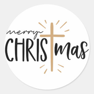 Adesivo Feliz Design de Natal