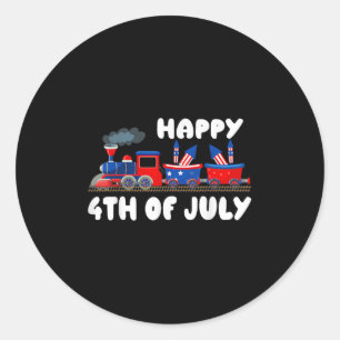 Adesivo Feliz Dia 4 De Julho Treinem Independência Da Band