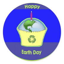 adesivo - Feliz Dia da Terra