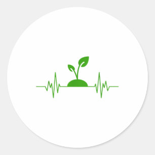 Adesivo Feliz Dia da Terra 2025 Amor Proteção Ambiental