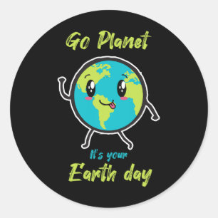 Adesivo Feliz Dia da Terra 2025 Feliz Dia da Terra 2025