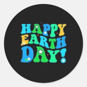 Adesivo Feliz Dia da Terra Camisa Homens do Dia da Terra B