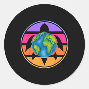 Adesivo Feliz Dia Da Terra Salve O Planeta Dê Nova Vida A