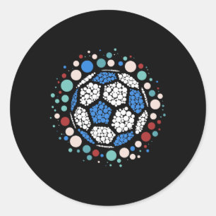 Adesivo Feliz Dia das Bolinhas Futebol Amante de Bolinhas