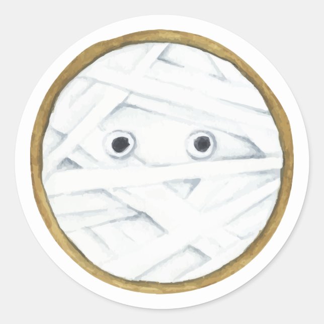 Adesivo Feliz Dia das Bruxas | Mamãe de Aquarela (Frente)