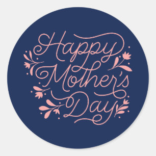 Adesivo Feliz Dia das Mães