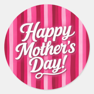 Adesivo Feliz Dia das Mães