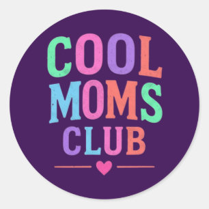 Adesivo Feliz Dia das Mães Sticker Redondo Clássico