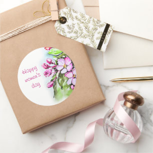 Adesivo Feliz dia das mulheres