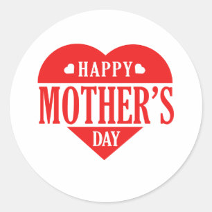 Adesivo Feliz dia de as mães