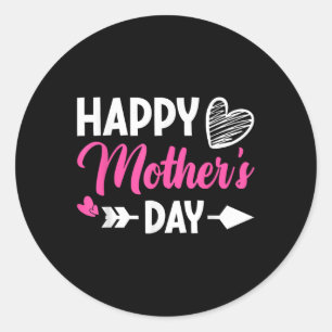Adesivo Feliz dia de as mães 2025, Fécula Cute Para Mulher