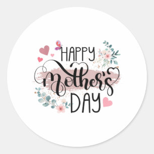 Adesivo Feliz Dia de as mães 2025 - Floral cômoda para as 