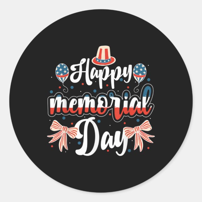 Adesivo Feliz Dia de Memória _1 (Frente)