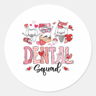 Adesivo Feliz dia de os namorados de Esquadrão Dental Boni