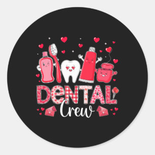 Adesivo Feliz dia de os namorados Dental Crew Love Dental 