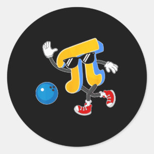 Adesivo Feliz Dia de Pi Boliches Abre Símbolo Pi Professor