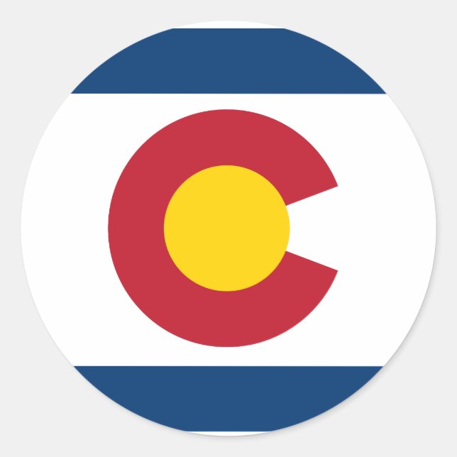 Adesivo Feliz Dia do Colorado! (Frente)